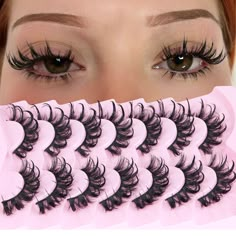 PRICES MAY VARY. 【Spiked cat eye false eyelashes】Cat eye lashes have been upgraded again! We designed these wispy false eyelashes by applying a small amount of glue to the individual stroking fibers, turning them into a cat eye style with spiky characteristics and a bit of a fairy lash look. When you carry them on your eyelids you get a multiple eye makeup effect with a bit of manga lash cuteness and strip lash vividness. 【Lashes that look like extensions】Thanks to the ultra-thin fake eye lashes Cat Eye False Lashes, C Curl Lashes, Spiky Lashes, Fox Eye Lashes, Eyelashes Cat Eye, Lashes Pack, Lash Strips, Lashes Wispy, Cat Eye Lashes