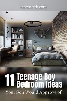 Boy Bedroom Ideas, Boys Bedroom Makeover, Teen Boy Room, Decor Ideas Bedroom, Boy Bedroom Design, Teenage Room