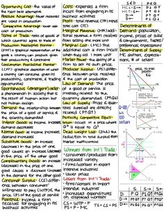 a paper with some writing on it that has different types of graphs and numbers in it