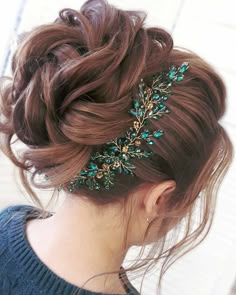 Hair Accessories Green, Wedding Hair Head Piece, Crystal Hair Vine, Tiara Wedding, Bridal Hair Vine, Wedding Hair Pieces, Headpiece Wedding, Wedding Crown, Hair Vine