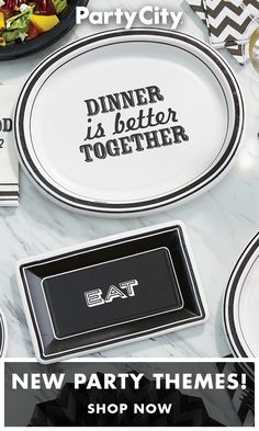 dinner is better together new party themes shop now at the party city event center in las vegas