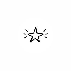 a black and white drawing of a star