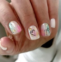 Girls Nail Designs, Nail Academy, Simple Gel Nails, Pretty Nail Art, Fancy Nails, Chic Nails, Gel Nail Art, Manicure E Pedicure, Valentines Nails