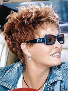 Raquel Welch Power Synthetic Wig | VogueWigs Spikey Short Hair, Messy Pixie Haircut, Shaggy Short Hair, Sassy Hair, Raquel Welch, Penteado Cabelo Curto, Cute Hairstyles For Short Hair, Haircuts For Fine Hair, Short Wigs