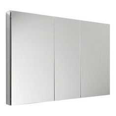 an image of a bathroom medicine cabinet with mirrors