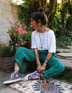 Looks Hippie, Look Hippie Chic, Boho Styl, Fest Outfits, Mode Hippie, Fashion 90s, Estilo Hippie, Boho Fashion Bohemian, Mode Inspo