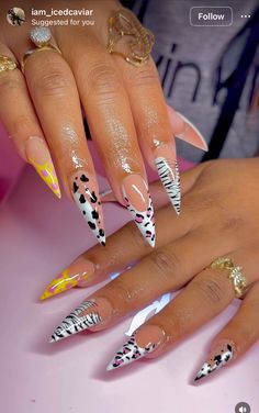 Stilleto Nails Designs, Acrylic Toe Nails, Wow Nails, 5 Dollars, Fancy Nails Designs, Ombre Acrylic Nails, Stiletto Nails Designs, Dope Nail Designs, Classy Acrylic Nails