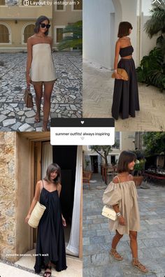 Miami Day Outfits, Miami Vacation Outfits, Island Vacation Outfits, Hot Weather Outfits, Black Dress Style, Summer Somewhere, Miami Vacation, Vacation Fits, Miami Outfits