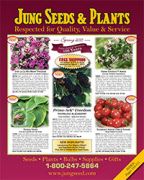 an advertisement for the june seed and plant sale