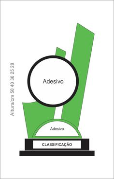 the logo for an art exhibition with green and black shapes on it, in spanish