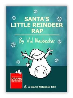 santa's little reindeer rap by vai neebecker - book cover