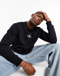 Hoodies & Sweatshirts by Calvin Klein Jeans Can't go wrong in sweats Crew neck Long sleeves Logo print to chest Regular fit Logo Monogramme, Monogram Logo, Calvin Klein Jeans, Short Film, Logo Print, Calvin Klein, Latest Trends, Crew Neck Sweatshirt, Topshop