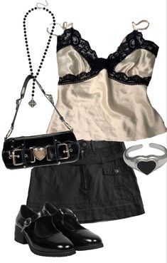 2000s Outfit, 일본 패션, 2000s Fashion Outfits, Soft Grunge, 2000s Fashion, Lookbook Outfits, Dream Clothes