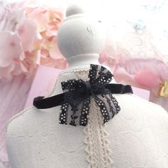 Simple Black velvet lace bow choker necklace,  super cute day collar kawaii ♡ Measurement �♡ velvet  width 1cm ♡ Length 30 / 35 / 40 / 45 cm + 5cm tail Cute Adjustable Choker For Parties, Cute Adjustable Black Choker, Cute Black Choker Necklace, Black Ribbon Choker As A Gift, Black Ribbon Choker Gift, Black Ribbon Choker For Gifts, Black Ribbon Necklace For Party, Cute Black Jewelry For Party, White Kawaii Necklace For Parties