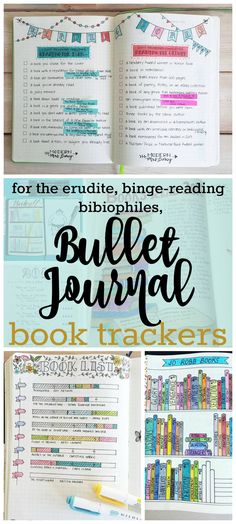 There's nothing better than a good book. If you're a bibliophile or want to become one, try creating a bullet journal book tracker. Book List Planner, Journal Book Tracker, Summer Book, Book Tracker, List Planner