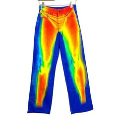 Reposhing This Item I Purchased From @Mdolkart. Loved It, But Not The Right Fit. Questions? Leave A Comment Below! Jaded London Thermal Jeans, Heat Map Pants, Thermal Jeans, Leg Art, Heat Map, Jaded London, Art Color, Touch Me, Orange Yellow