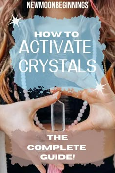 Click to shop over 250+ types of crystals! Charge Crystals How To, How To Start Using Crystals, How To Use Stones And Crystals, How To Use Healing Crystals, How To Program Your Crystals, Crystal Magic Spells, Where To Keep Crystals, Crystals And What They Do, How To Cleanse Your Crystals