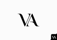 a black and white logo with the letter v in it's uppercases