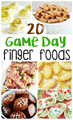 20 game day finger foods that are delicious and easy to make