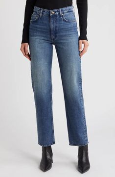 Wearable Fall Fashion Trends for 2024 - the gray details Straight Leg Ankle Jeans, Nordstrom Sale, Jean Trends