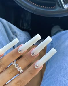 Princess Activities, Acrylic Toe Nails, Punk Nails, White Acrylic Nails, Girly Acrylic Nails, Glow Nails, Acrylic Nails Coffin Pink, Nails Only