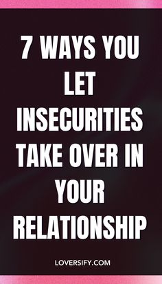 Insecurities can quietly create distance and tension in a relationship. These seven behaviors might be unintentionally driven by self-doubt and could be affecting the bond you share with your partner. Recognizing them is the first step toward rebuilding trust and confidence.