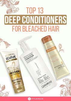 Best Conditioner For Bleached Hair, Best Products For Bleached Hair, Bleached Hair Care Tips, How To Care For Bleached Hair, Best Deep Conditioner For Damaged Hair, Hairstyle Ideas Straight Hair, Fried Hair Repair, Dye Purple Hair, Shampoo For Bleached Hair