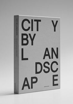 a book with black and white type on it's cover that reads city by an dsc app e