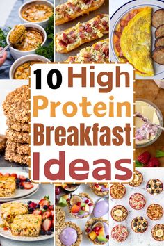 the top ten high protein breakfast ideas