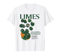 PRICES MAY VARY. Limes Graphic Tee, Vegetables Shirt, Fruit Shirt, Lemon Shirt, Unisex Sweatshirt, Gift for Women and Men, Retro-Style Vintage Unisex T-Shirt vegetable shirt, fruit shirt, cottagecore shirt, botanical shirt, graphic tee, gardening gift, Food Shirt, Retro-Style Vintage, Gift Women and Men, Unisex Sweatshirt, Limes Shirt, lemon T-Shirt, Streetwear T-Shirt Lightweight, Classic fit, Double-needle sleeve and bottom hem Quote For Men, Lemon Shirt, Humor Quote, Fruit Shirt, Birthday Summer, Food Shirt, Cottagecore Shirt, Botanical Shirt, Men Quotes