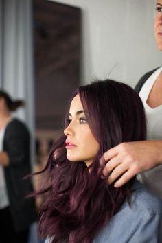 Plum Hair, Learn Violin, Looks Pinterest, Olivia Palermo, Hair Envy, Grunge Hair, Love Hair