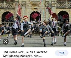 Beret Girl, Coach Carter, The Danish Girl, Royal Shakespeare Company, Red Beret, Viral Dance, Emma Thompson