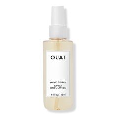 Wave Spray - OUAI | Ulta Beauty Ouai Wave Spray, Undone Hair, Ouai Hair, Musk Rose, Wave Spray, Jasmine Flower, Beachy Waves, Hair Thickening, Bondi Beach