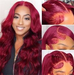 30+ Different Trending Wig hairstyles That Turn Heads 2023 Bobbi Boss Wigs, Burgundy Wig, Long Blonde Wig, Red Wig, Human Hair Wigs Blonde, Human Hair Color, U Part Wigs