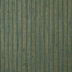 a green and gold textured wallpaper with vertical stripes