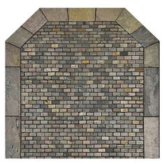 Diamond Hearths Western Flagstone Traditional Edge Type I Hearth Pad Wood Stove Hearth Pads, Modern Gas Fireplace, Gas Stove Fireplace, Hearth Pad, Hearth Pads, Wood Stove Hearth, Wall Stove, Stove Installation, Ventless Fireplace