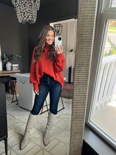 Shop This Sweater >> https://shopthemint.net/3CyajDC Clay Orange, Dolman Sweater, Mint Julep Boutique, Crochet Clothing, Mint Julep, Cozy Knit, All Smiles, Cozy Knits, Oversized Sweater