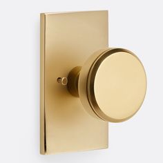 an image of a golden door knob