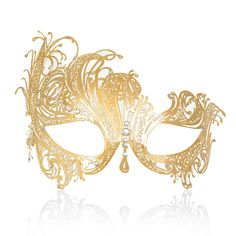 PRICES MAY VARY. Unique Design : Filigree metals are soft and bendable so they can be easily adjusted to your face. We use elastic bands which allows you to adjust the mask to your head depending on your preference. You will feel very comfortable even won't notice that you're wearing them. Steal The Spotlight : Our chic, intricate and absolutely gorgeous filigree masks are guaranteed to make everyone in the party admire the drama and mystery it brings to your costume. Its rhinestone embellishmen Masquerade Mask Costume, Masquerade Mask Women, Masquerade Party Decorations, The Mask Costume, Venetian Masquerade Masks, Metal Mask, Ball Mask, Carnival Themed Party, Venetian Masquerade