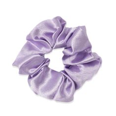 The Margaret scrunchies collection is bright and shines like a pearl! Having trouble with frizzy hair? Get your hair under control with this soft and slippery  lilac scrunchie that helps prevent friction frizz. All you need to do is style your hair into loose buns. This will help keep your hair from moving around and tangling. Scrunchies are gentler on the hair compared to basic hair ties. They prevent breakage that is often caused by tugging. Definitely, this product is your best choice if you Strawberry Shortcake Costume, Purple Scrunchie, Clothing Png, Loose Buns, Scrunchie Hair, Purple Outfits, Colorful Accessories, Normal Hair, Frizzy Hair