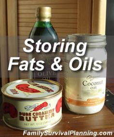 Pantry Stockpile, Storing Food Long Term, Emergency Preparedness Food Storage, Best Survival Food, Fats And Oils, Food Shelf Life, Emergency Preparedness Food, Stock Pile