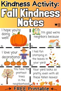 a printable fall activity for kids