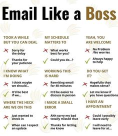 an email like a boss poster with the words, i do not know what to do