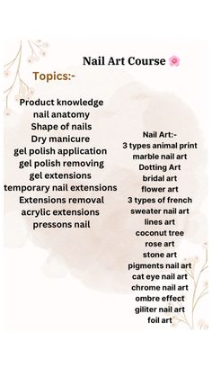 Nail art course #nail#nailart Cream Nail Art, Nail Art Courses, Quick Nail Art, Nail Tutorial Videos