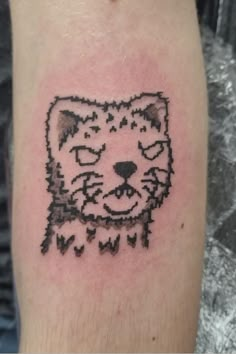 Inscryption game stoat tattoo Video Games Tattoo Ideas, Stoat Inscription, Inscryption Game Tattoo, Portal Game Tattoo, Horror Game Tattoo, Jacksepticeye Tattoo, Stoat Tattoo, Night In The Woods Tattoo