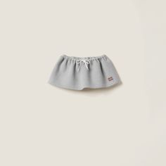 Find MIU MIU Padded Cotton Fleece Miniskirt on Editorialist. Mini silhouette Partially-lined garment Embroidered logo Mui Mui, Miu Miu Handbags, Latest Skirts, Jeweled Earrings, Embroidered Skirt, Online Clothing Stores