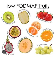 Low Fodmap Fruit, Fodmap Diet Food Lists, Low Fodmap Fruits, Fodmap Food List, Fodmap Recipes Dinner, Low Fodmap Recipes Dinner