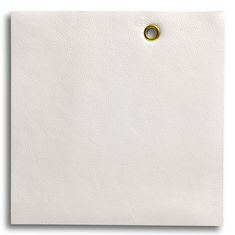 a white leather texture with a gold ring on the front and back side of it