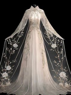 Moon Dress Aesthetic, Queen Outfits Royal Medieval, Royal Dresses Queens Fantasy, Moon Wedding Dress, Glam Wedding Dresses, Queen Outfits Royal, Greek Wedding Dress, Simple Home Design, Fantasy Wedding Dress