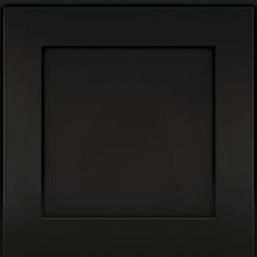 a black square frame on a white background